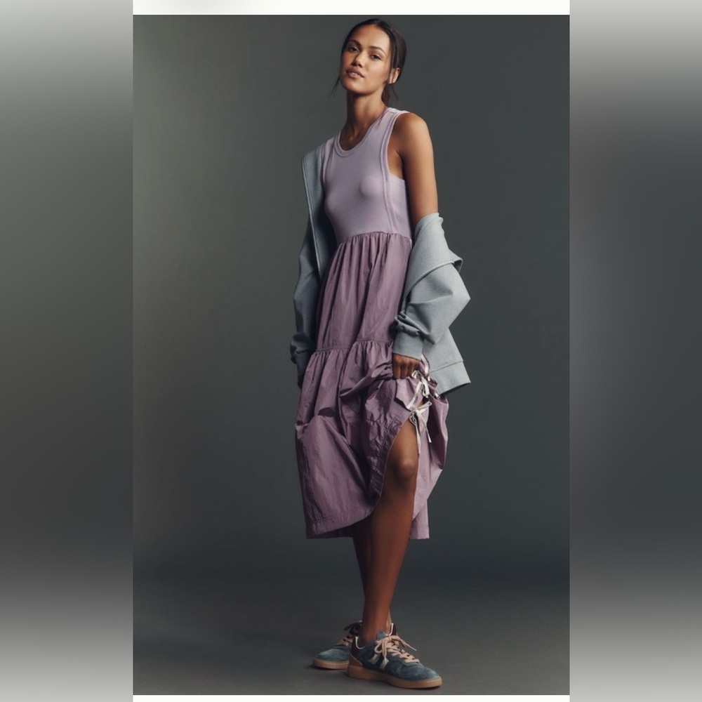 NWT sleeveless bowline midi